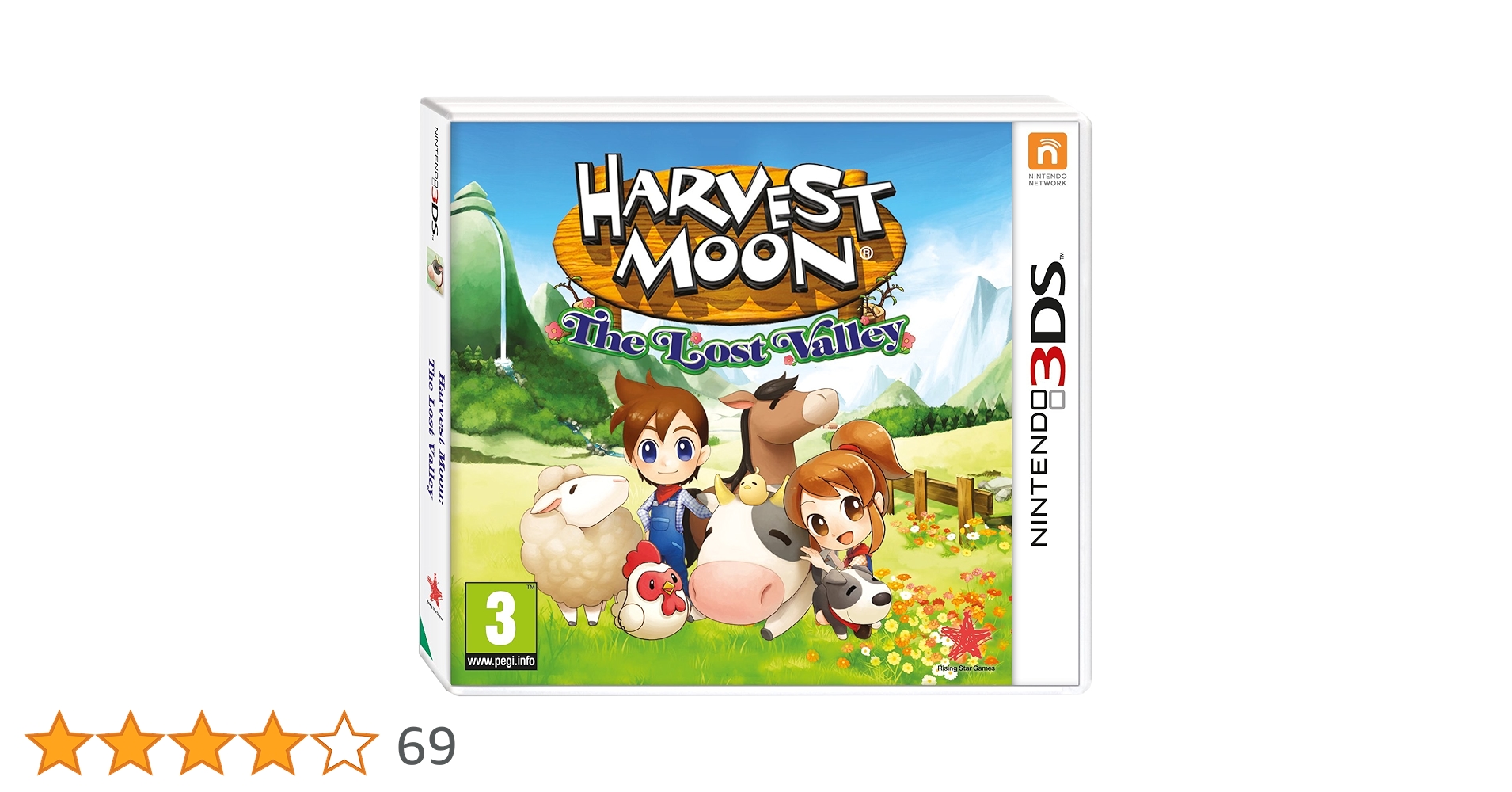 【過去作データ有り】ニンテンドー3DSゲームソフト　豪州版 Amazon.co.jp: Harvest Moon: The Lost Valley (Nintendo 3DS